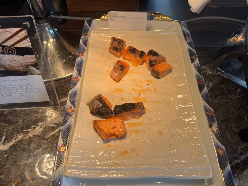ウェスティンホテル仙台　レストラン朝食　フード