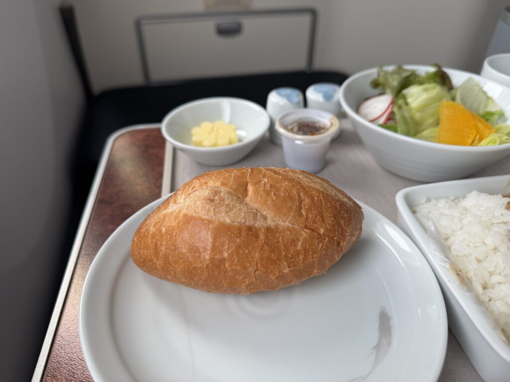 大韓航空ビジネスクラス搭乗記【セントレア→仁川】 機内食