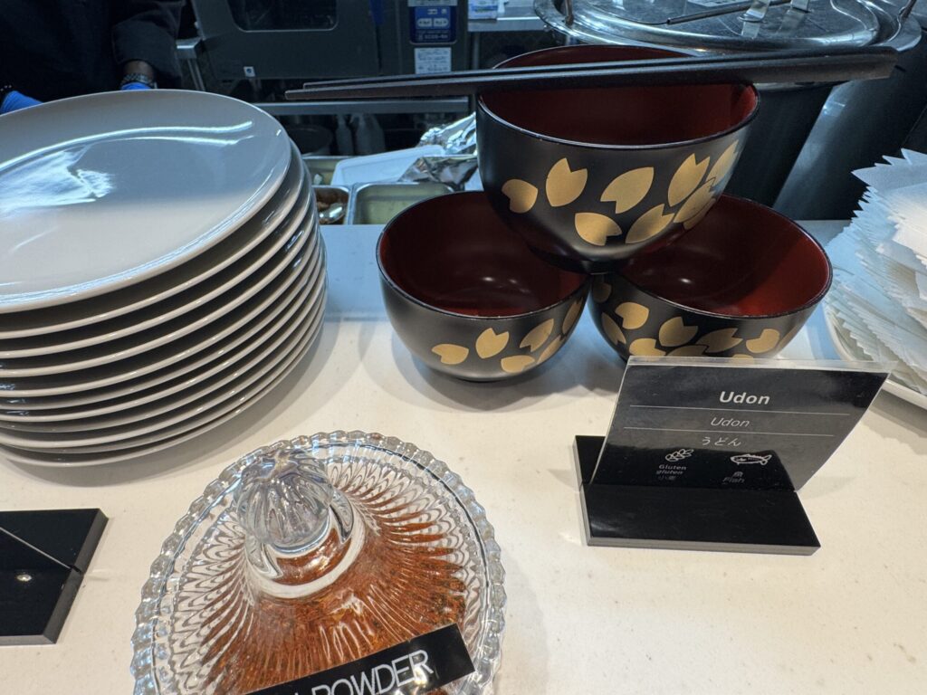 ターキッシュエアラインズラウンジ(成田空港|第1ターミナル)フード