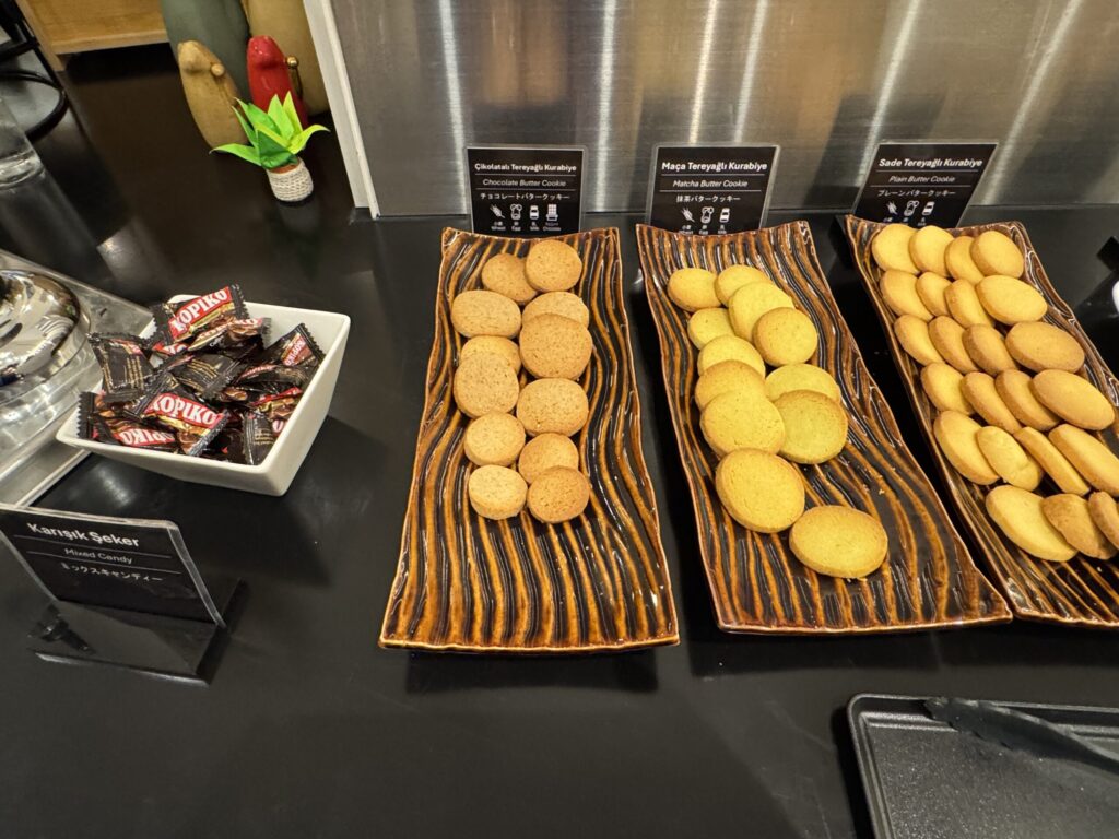 ターキッシュエアラインズラウンジ(成田空港|第1ターミナル)フード