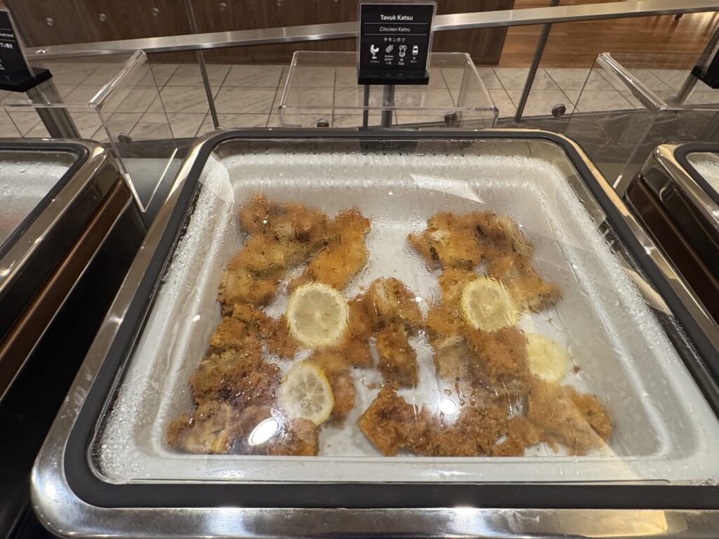 ターキッシュエアラインズラウンジ(成田空港|第1ターミナル)フード