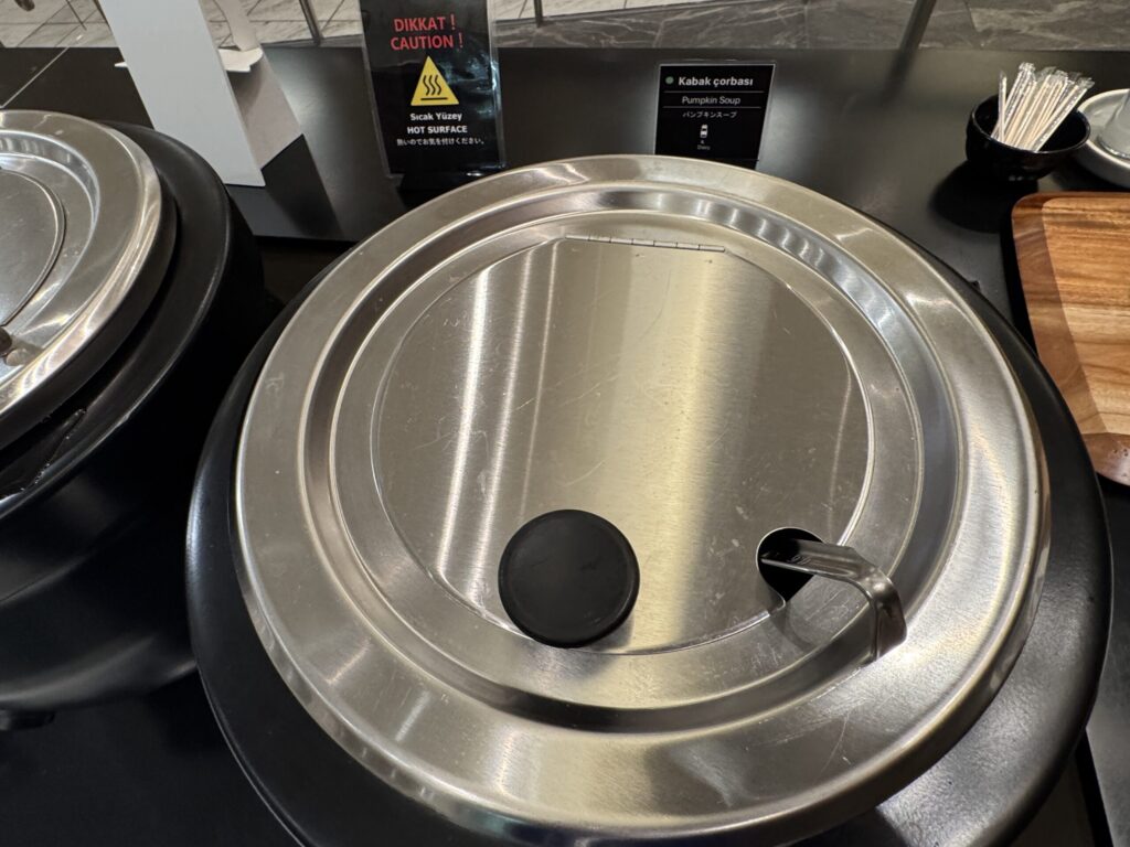 ターキッシュエアラインズラウンジ(成田空港|第1ターミナル)フード