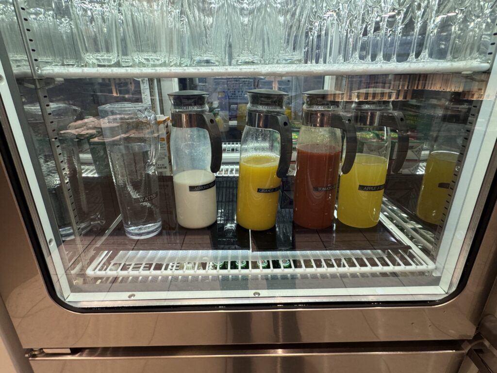 ターキッシュエアラインズラウンジ(成田空港|第1ターミナル)ドリンク