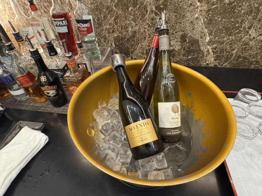 ターキッシュエアラインズラウンジ(成田空港|第1ターミナル)ドリンク