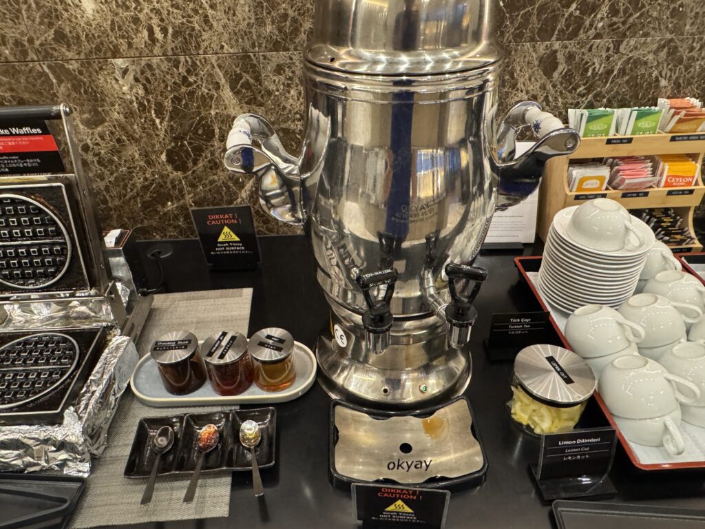 ターキッシュエアラインズラウンジ(成田空港|第1ターミナル)フード