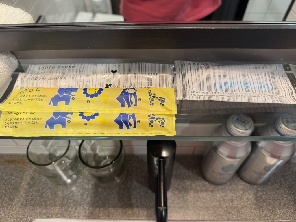 モクシー梅田客室アメニティ