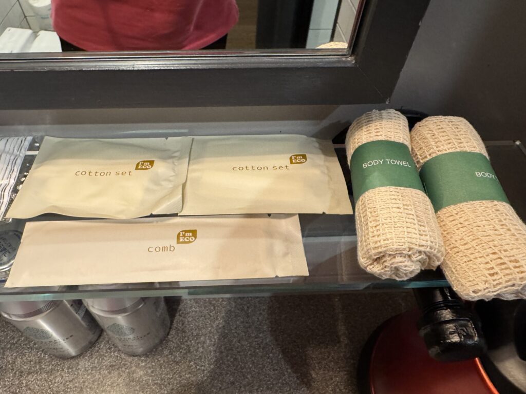 モクシー梅田客室アメニティ