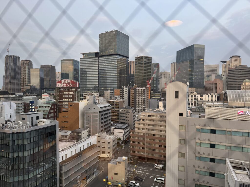モクシー梅田客室景色