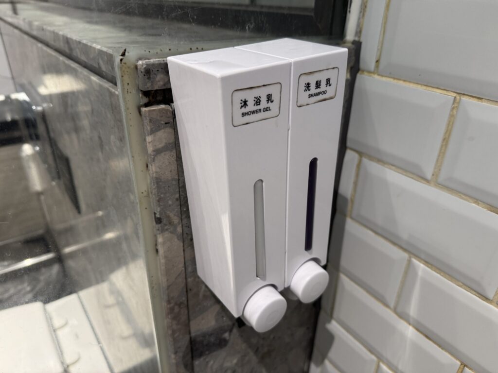 桃園国際空港 第2ターミナル　プラザプレミアムラウンジ (Zone A)　シャワールーム