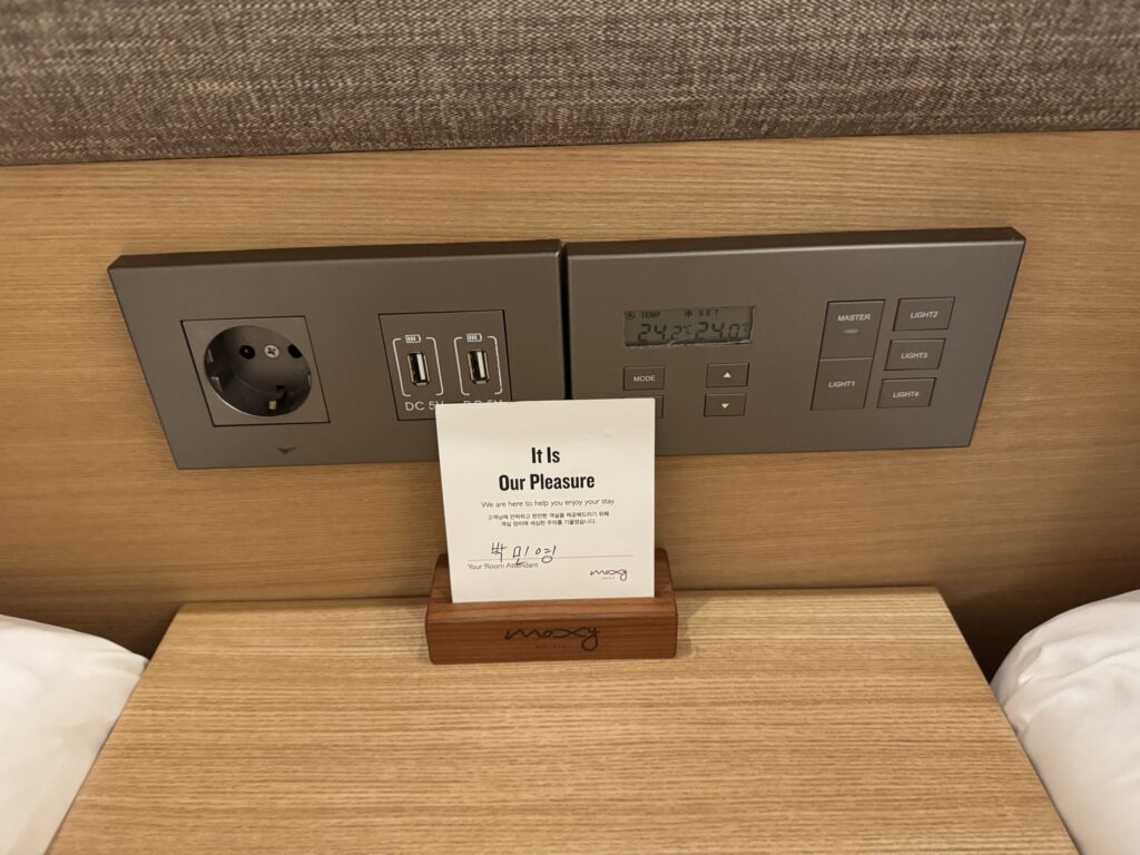 モクシーソウル仁寺洞客室設備