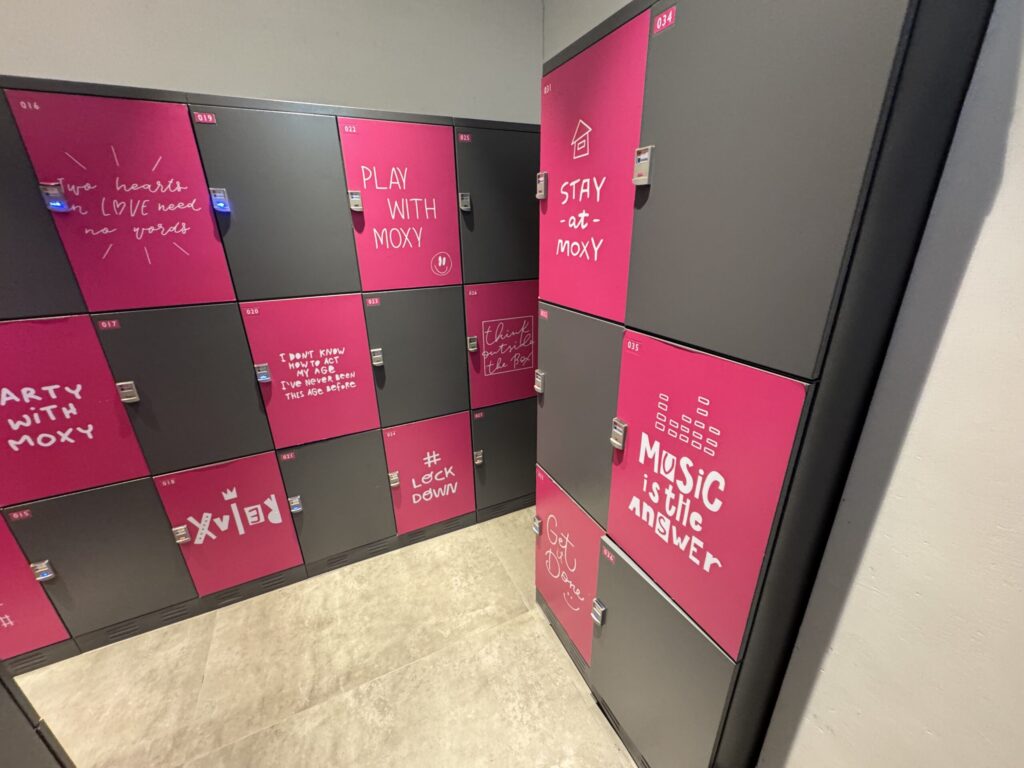 モクシーソウル仁寺洞ロッカー