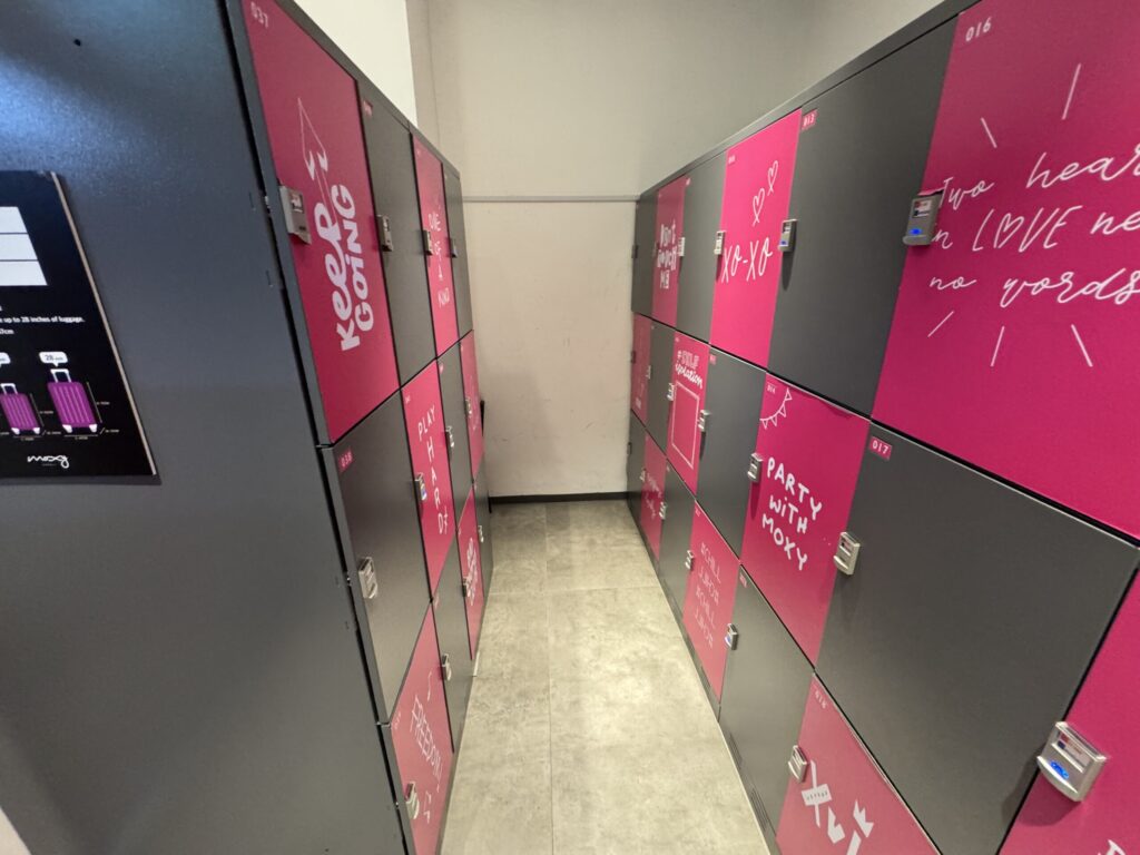 モクシーソウル仁寺洞ロッカー