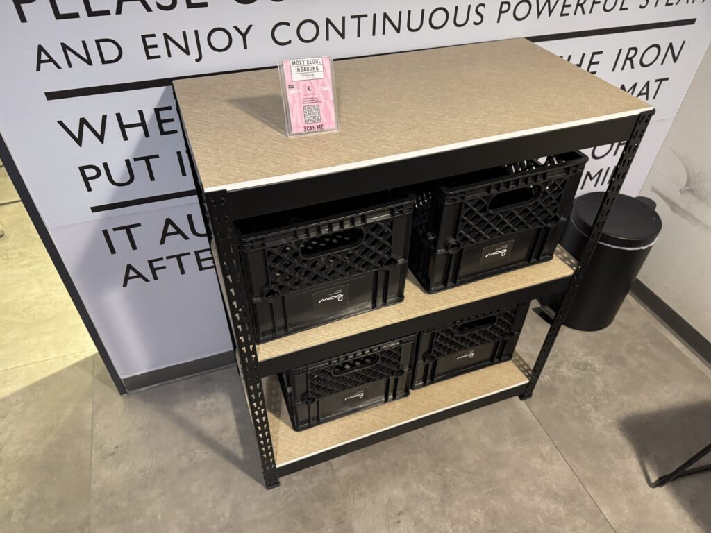 モクシーソウル仁寺洞コインランドリー