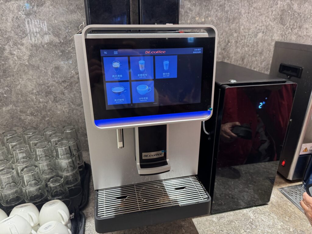 桃園国際空港 第2ターミナル「オリエンタルクラブラウンジ」 ドリンク