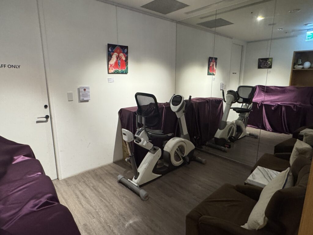 桃園国際空港 第2ターミナル「オリエンタルクラブラウンジ」内観