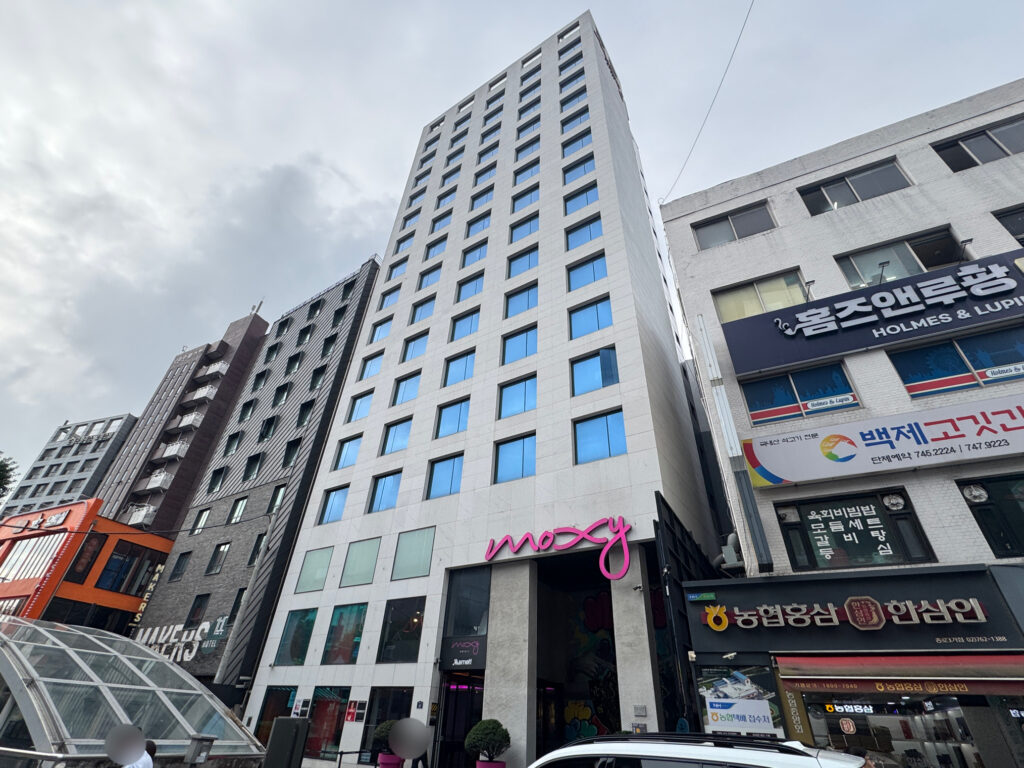 モクシーソウル仁寺洞外観