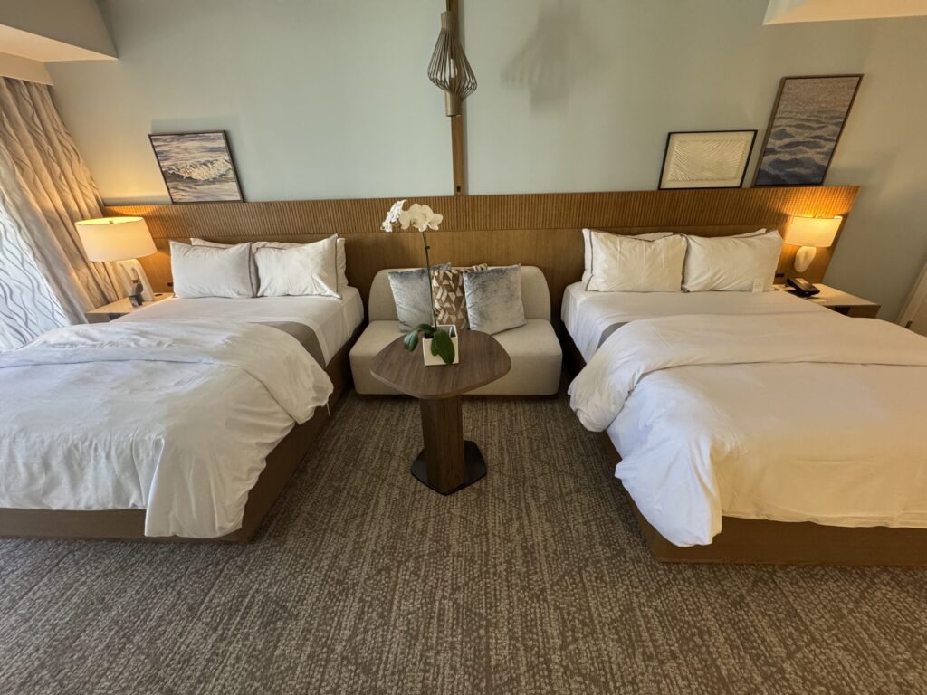 モアナサーフライダー 部屋 ベット