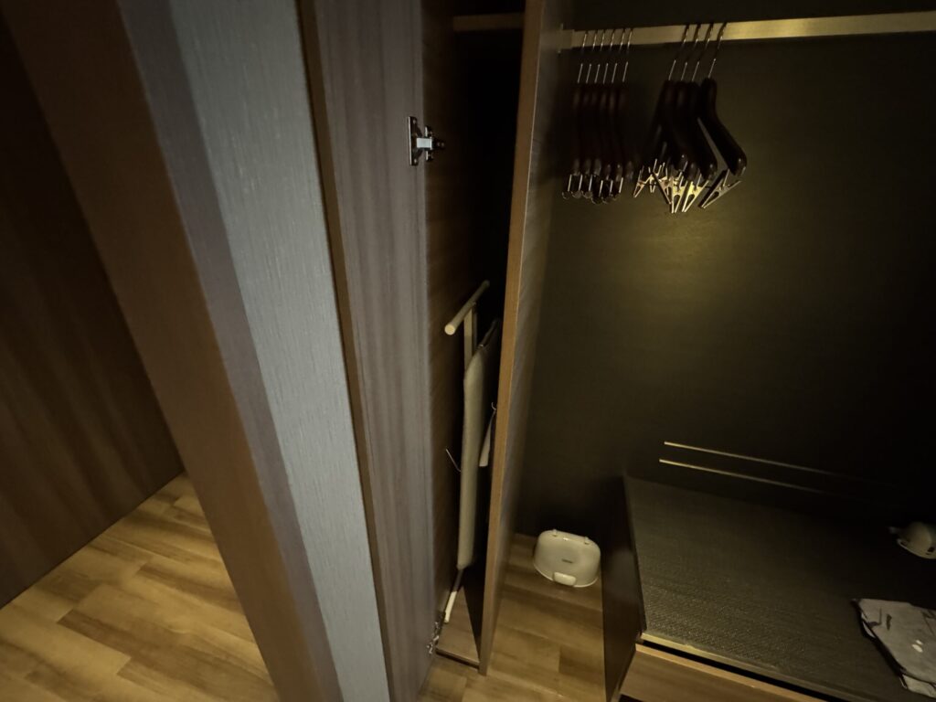 伊豆マリオットホテル修善寺 部屋 クローゼット