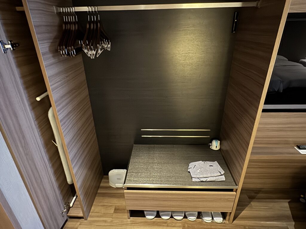 伊豆マリオットホテル修善寺 部屋 クローゼット