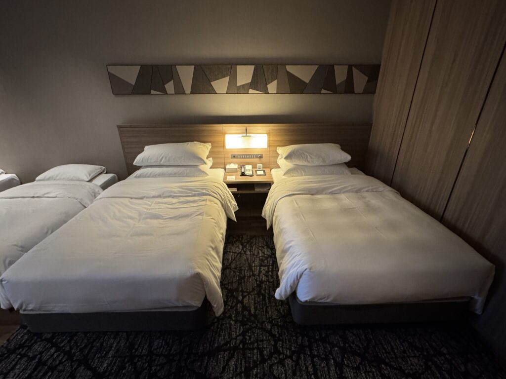 伊豆マリオットホテル修善寺 部屋 ベットルーム