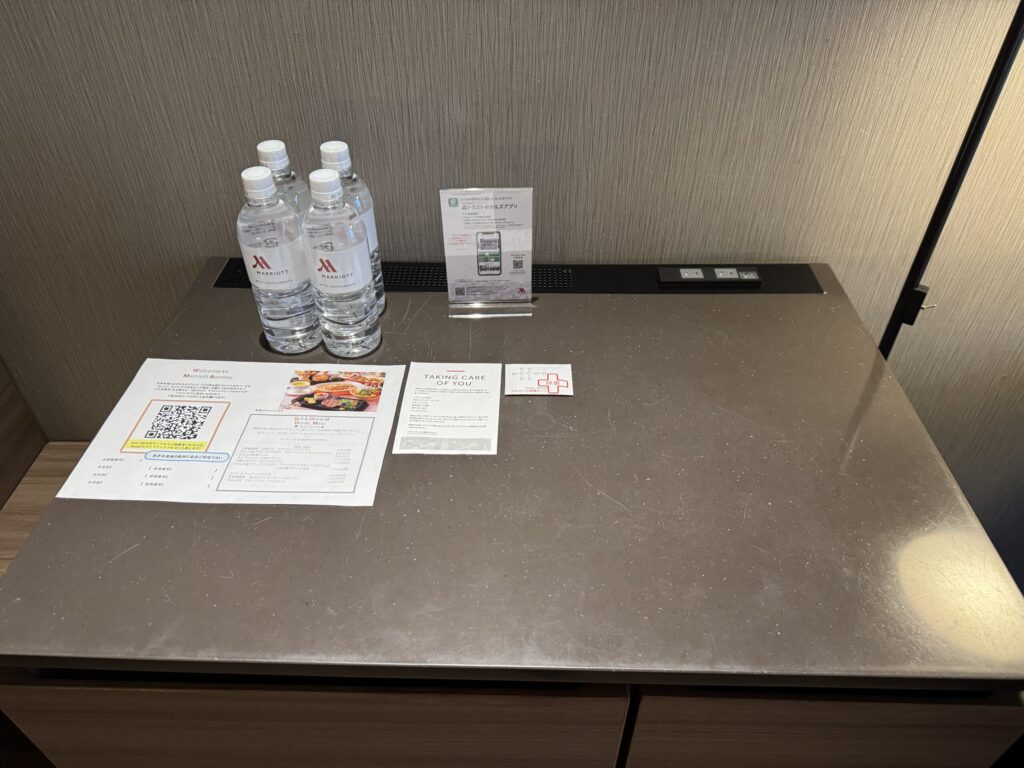 伊豆マリオットホテル修善寺 部屋 備品