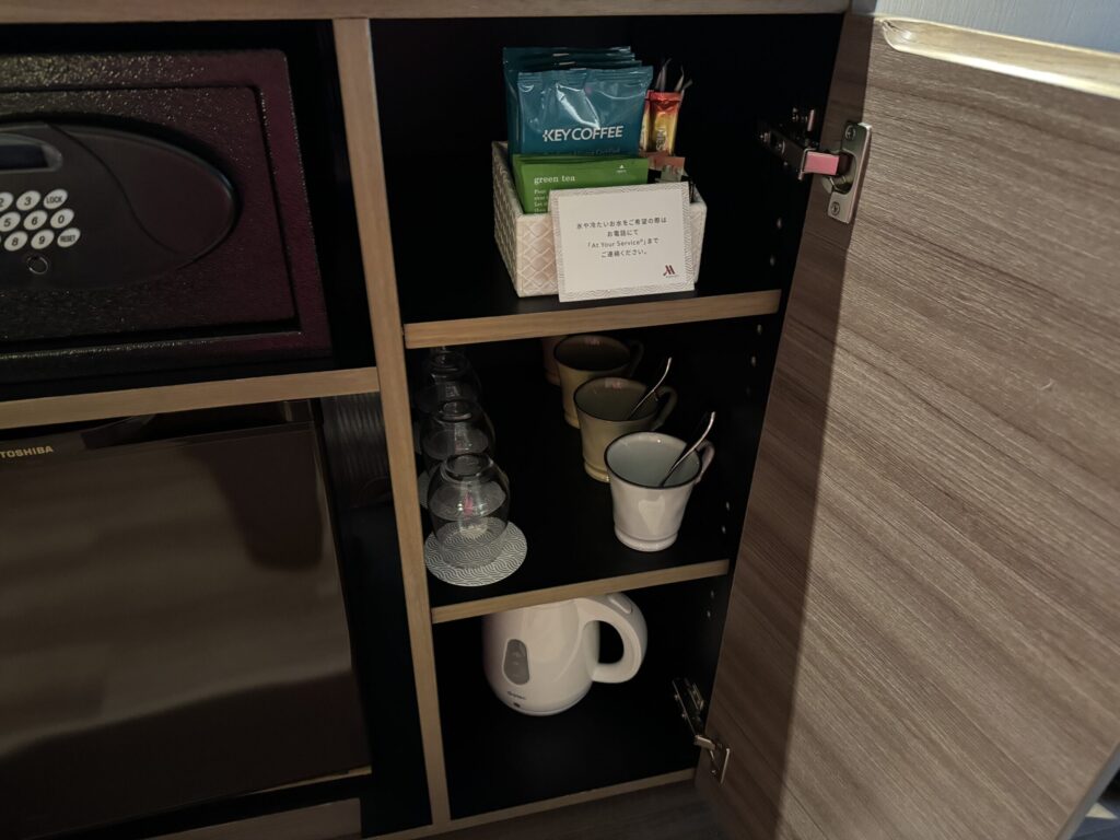 伊豆マリオットホテル修善寺 部屋 備品