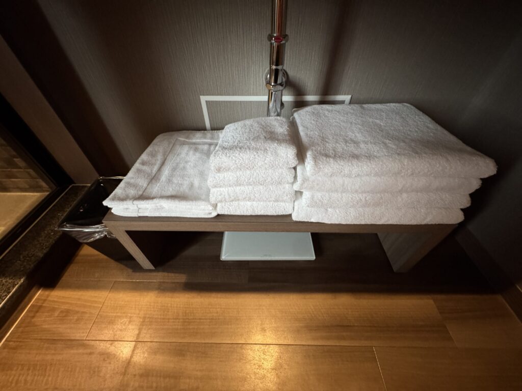 伊豆マリオットホテル修善寺 部屋 洗面台 タオル