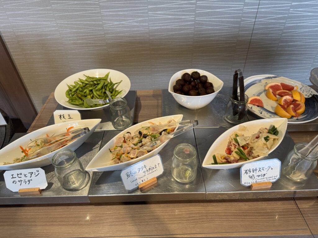 伊豆マリオットホテル修善寺 クラブラウンジ ホットミール