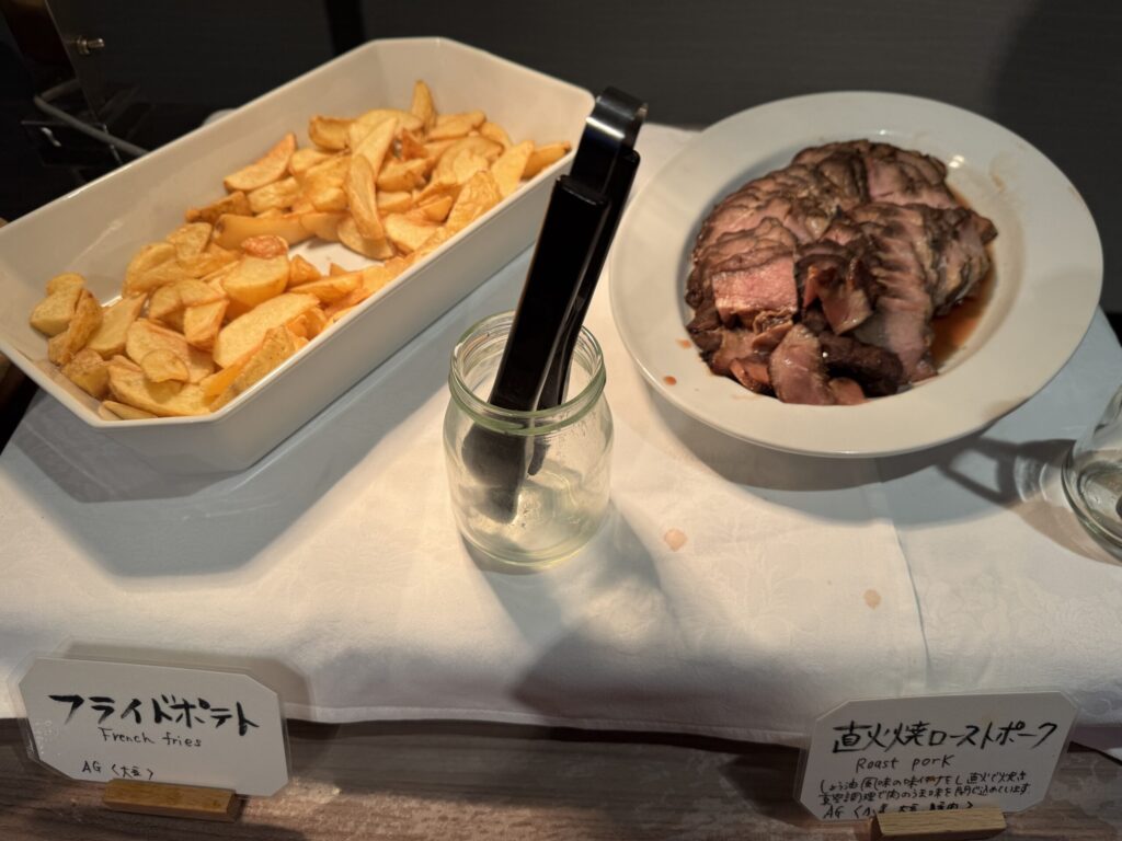 伊豆マリオットホテル修善寺 クラブラウンジ ホットミール