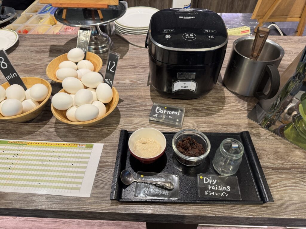 伊豆マリオットホテル修善寺 朝食ブッフェ エグステーション