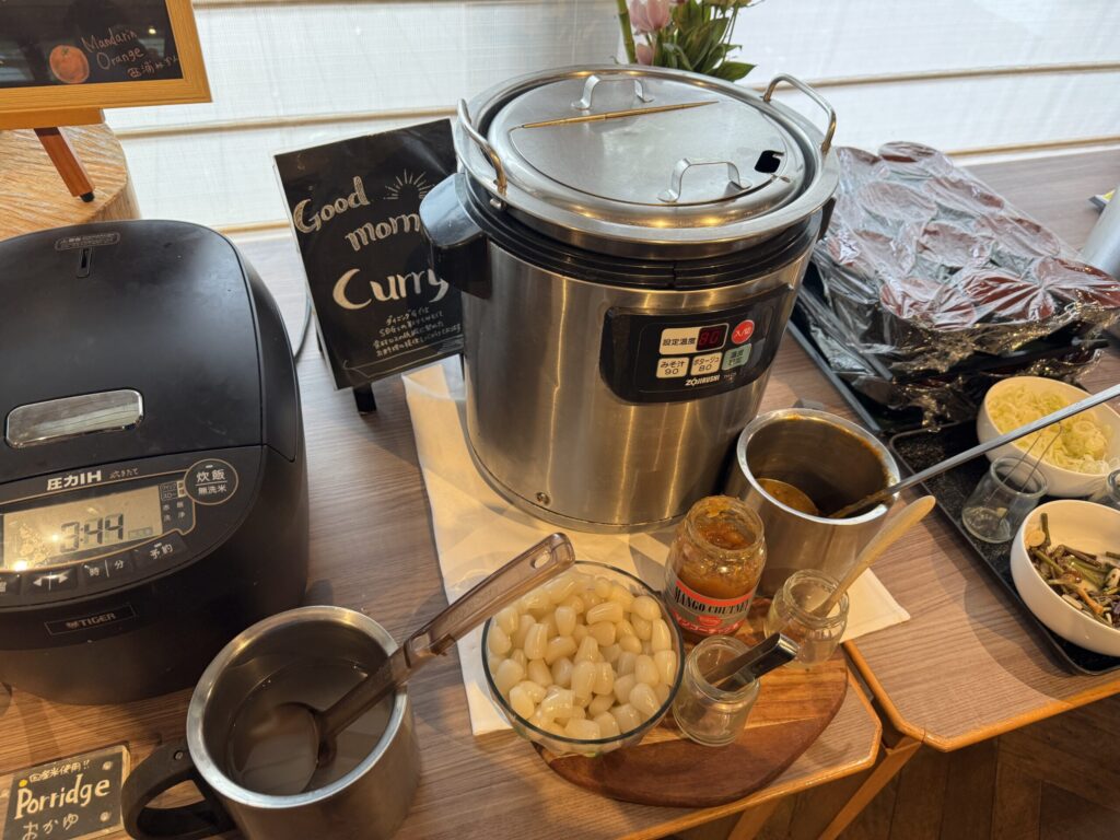 伊豆マリオットホテル修善寺 朝食ブッフェ 和食