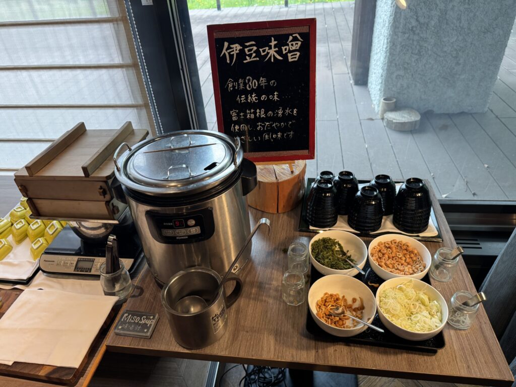 伊豆マリオットホテル修善寺 朝食ブッフェ 地元食材