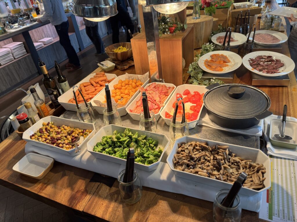 伊豆マリオットホテル修善寺 朝食ブッフェ 前菜