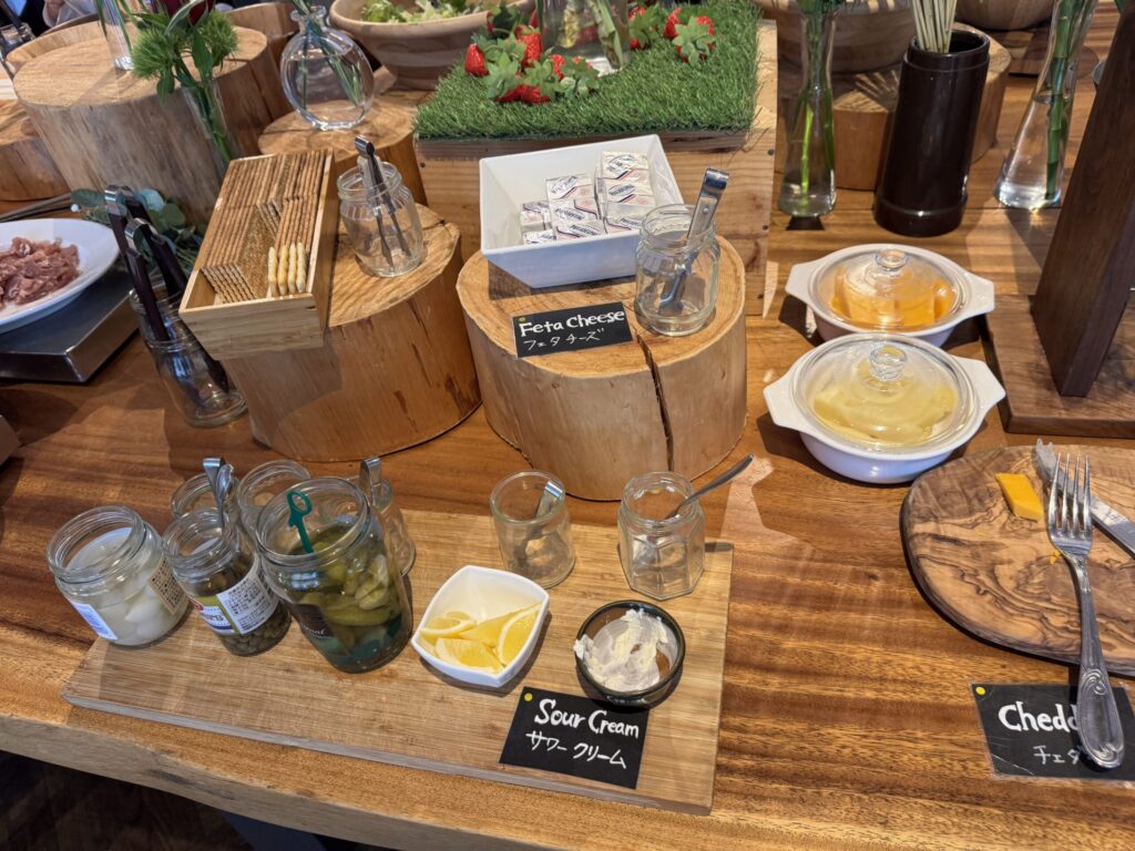 伊豆マリオットホテル修善寺 朝食ブッフェ 前菜