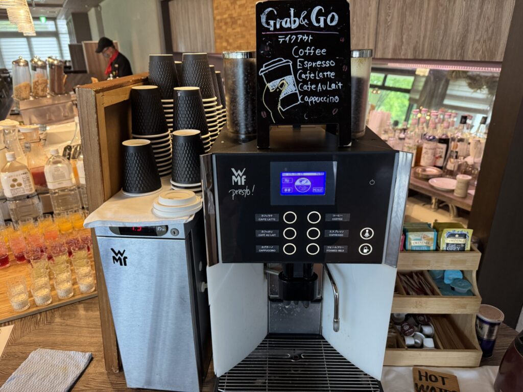 伊豆マリオットホテル修善寺 朝食ブッフェ コーヒー