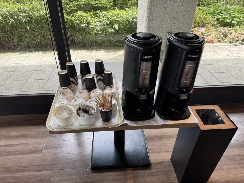 伊豆マリオットホテル修善寺 ロビー ウェルカムドリンク