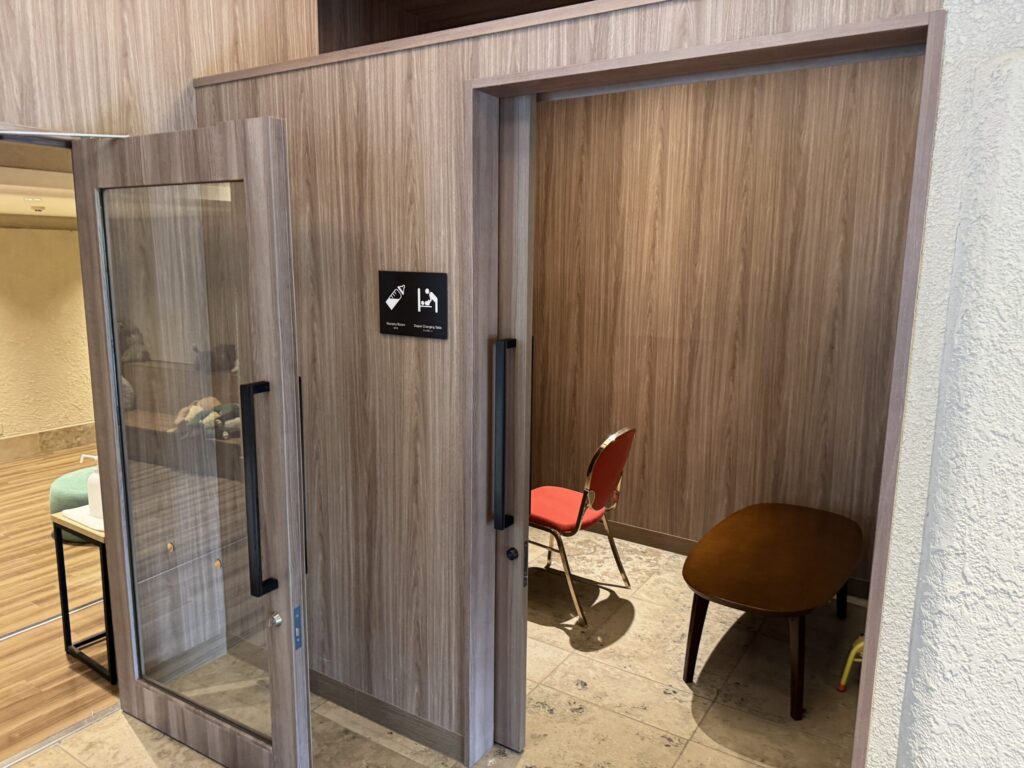 伊豆マリオットホテル修善寺 おむつ交換室