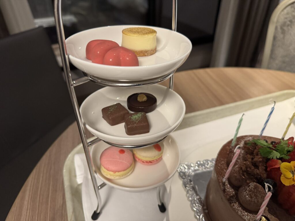 伊豆マリオットホテル修善寺 誕生日 ケーキ