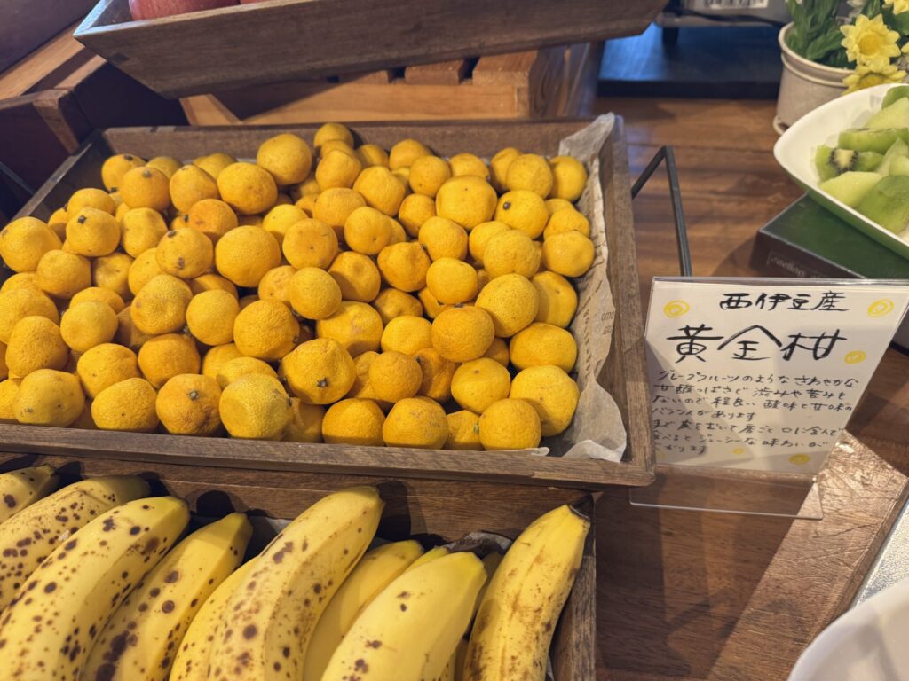 伊豆マリオットホテル修善寺 朝食ブッフェ フルーツ