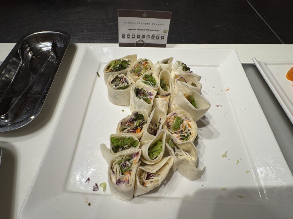 シェラトングランデトーキョーベイ クラブラウンジ おつまみ