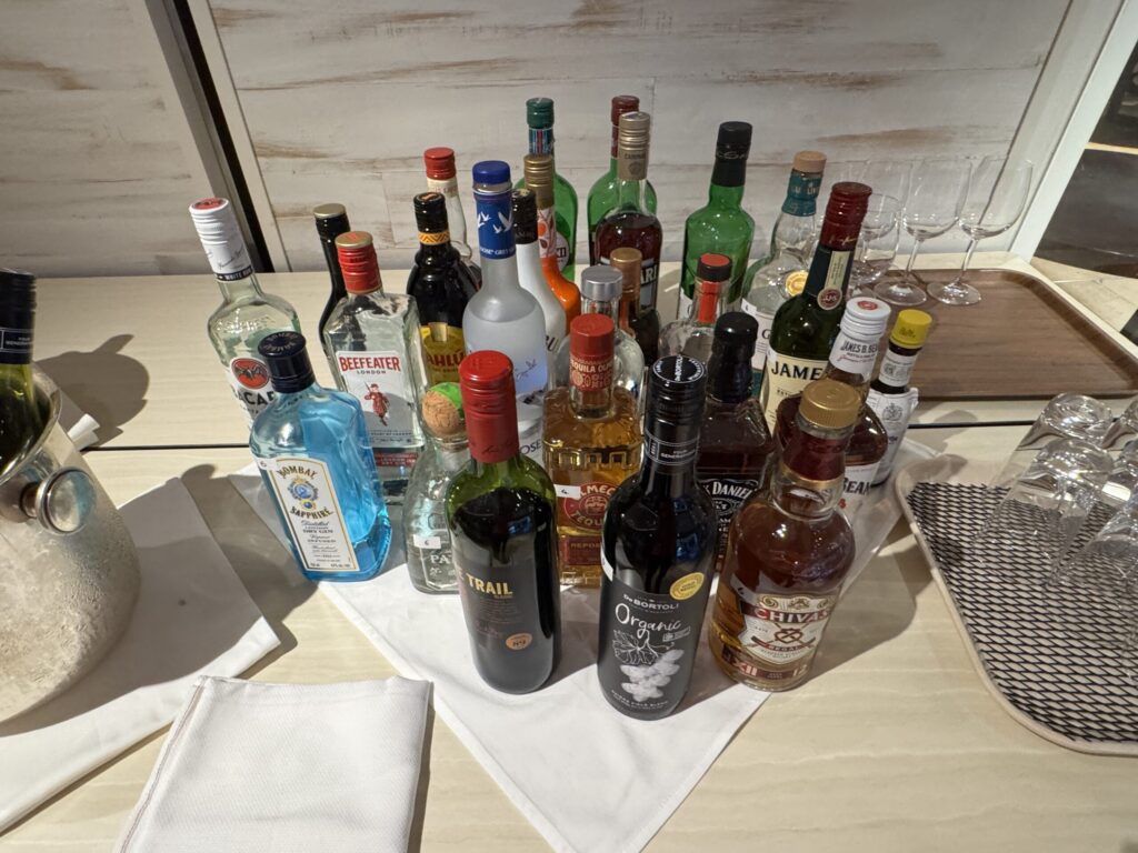 シェラトングランデトーキョーベイ クラブラウンジ アルコール