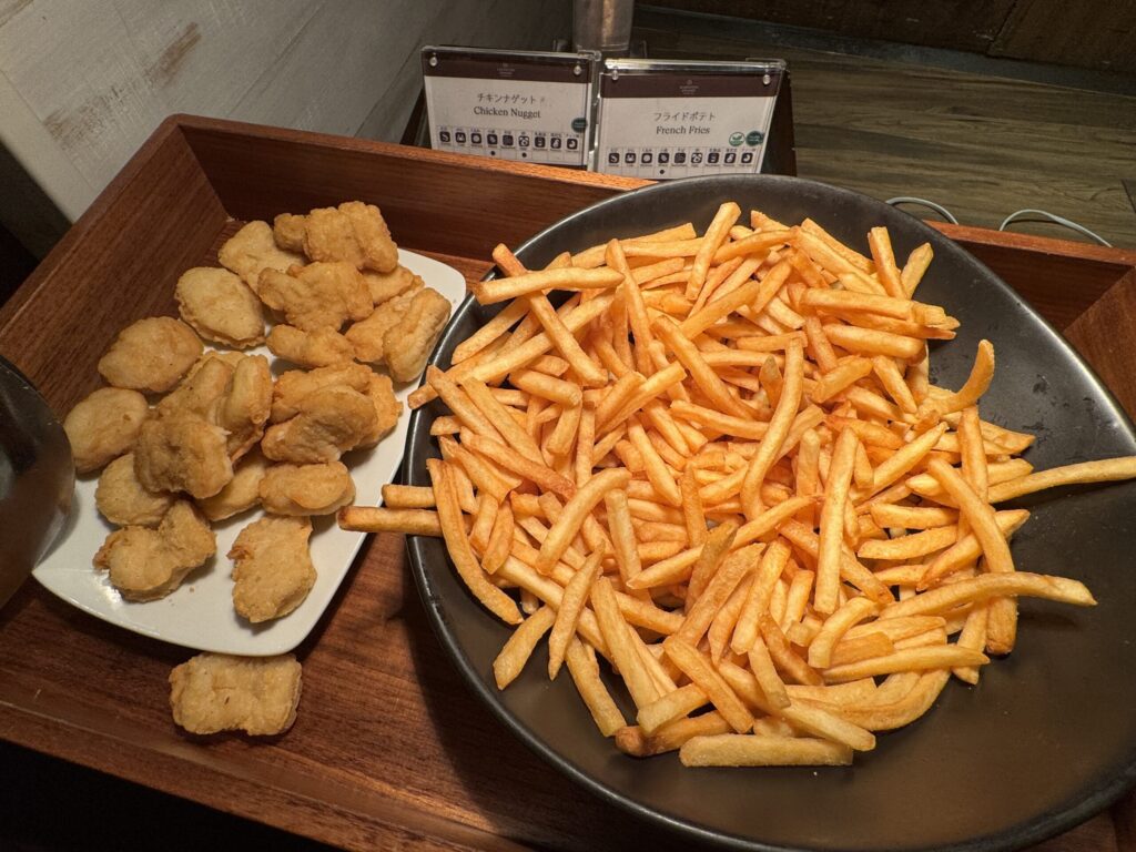シェラトングランデトーキョーベイ クラブラウンジ ポテト