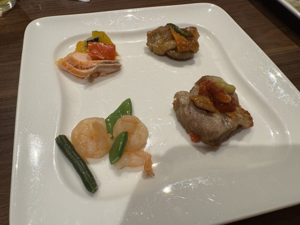 シェラトングランデトーキョーベイ クラブラウンジ ホットミール