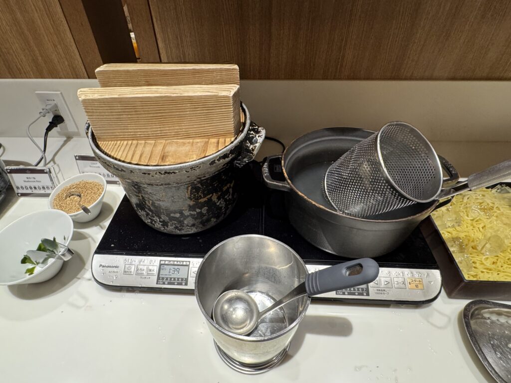 シェラトングランデトーキョーベイ 朝食ビュッフェ ラーメン