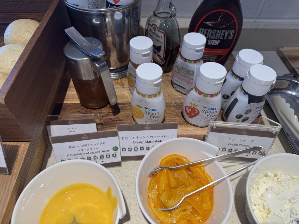 シェラトングランデトーキョーベイ クラブラウンジ 朝 