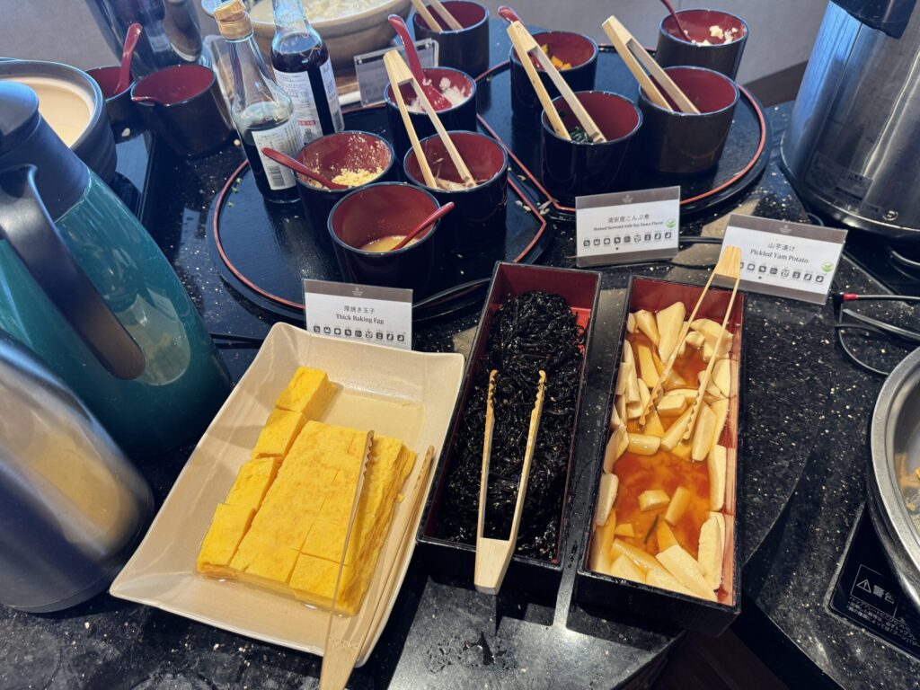 シェラトングランデトーキョーベイ クラブラウンジ 朝 和食