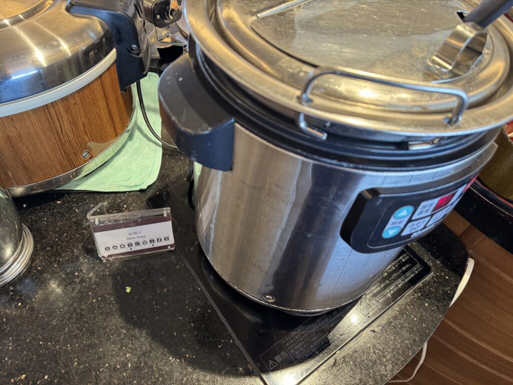 シェラトングランデトーキョーベイ クラブラウンジ 朝 和食