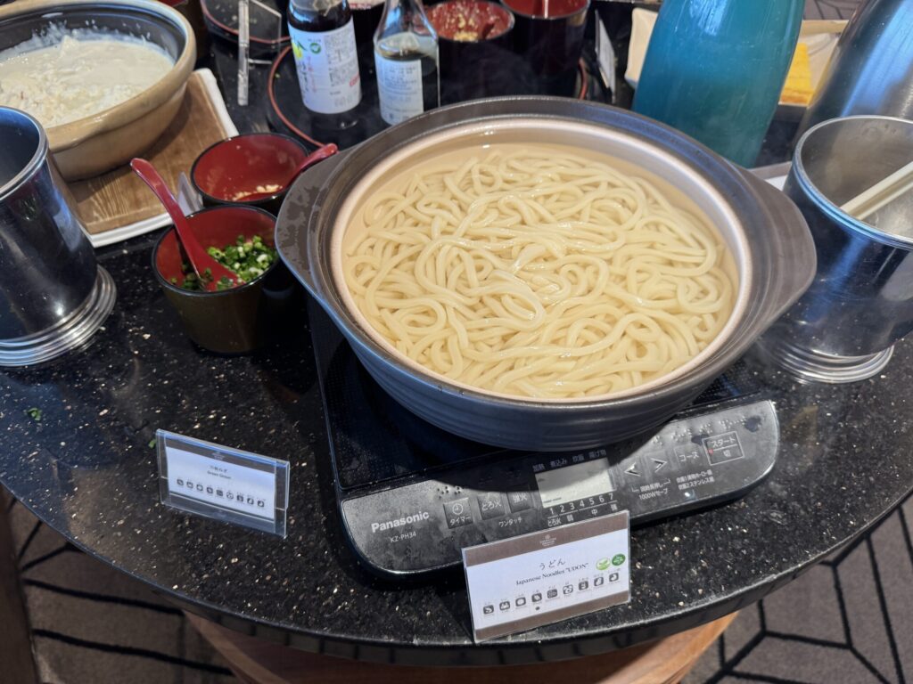 シェラトングランデトーキョーベイ クラブラウンジ 朝 和食