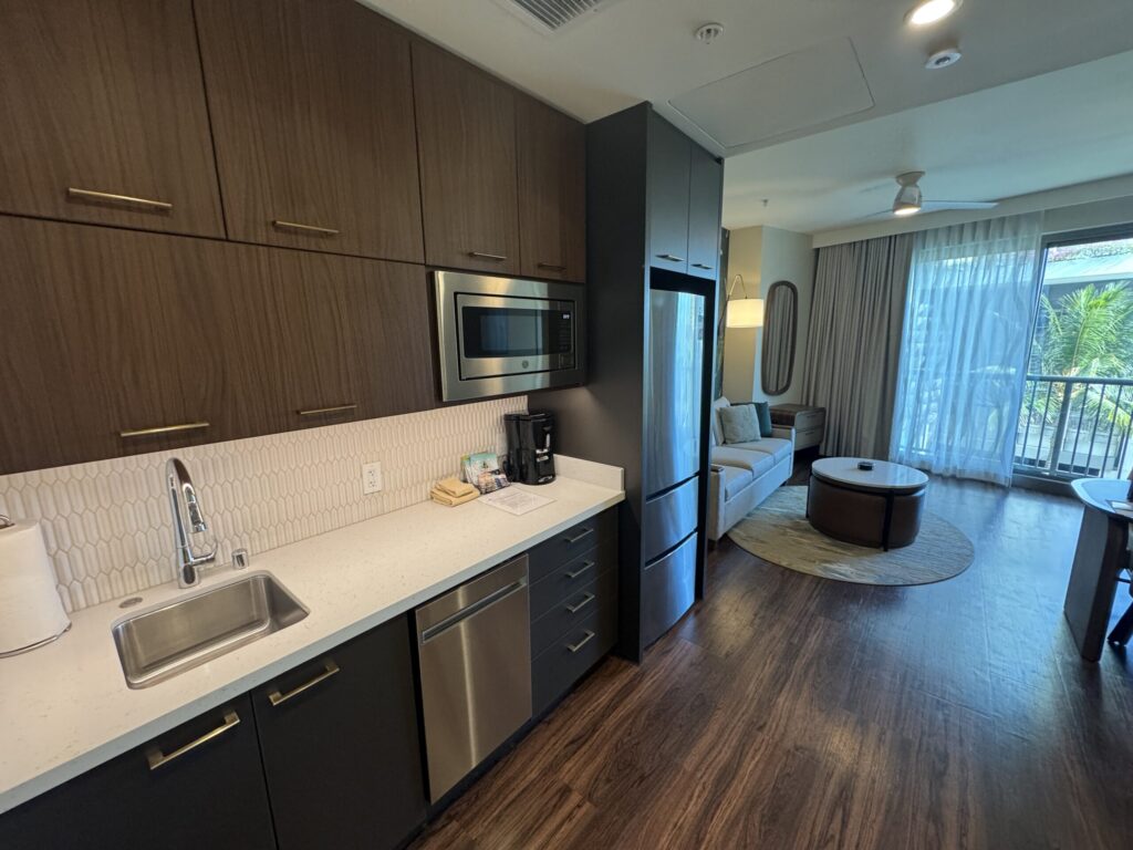 マリオットバケーションクラブ・ワイキキ 部屋 キッチン