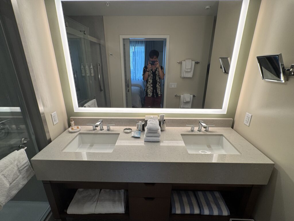 マリオットバケーションクラブ・ワイキキ 部屋 洗面台